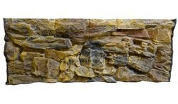 Fluval Roma 240 rock 3D Background 117x45cm 2 sections