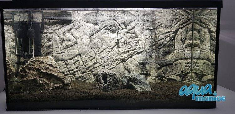 3D Foam Rock Grey Background Module size 50x55cm 