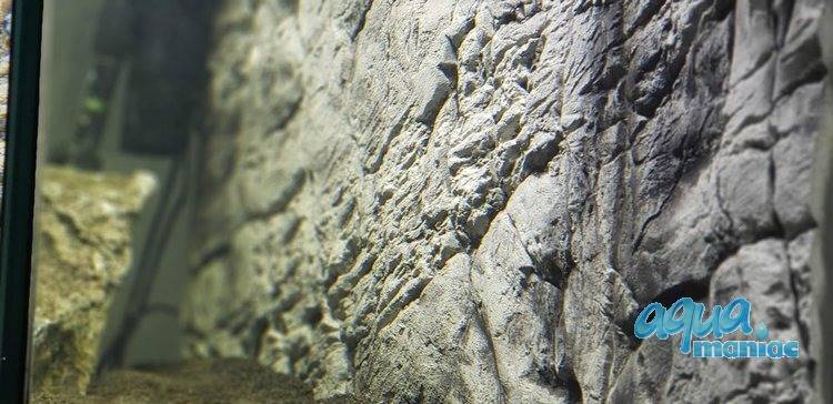 3D Foam Rock Grey Background Modules size 120x38cm