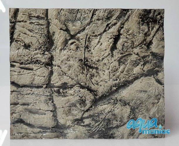 3D Thin Grey Rock Background Sample