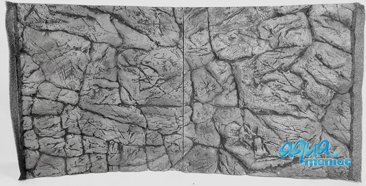 JUWEL RIO 125 3D thin grey rock background 78x42cm 