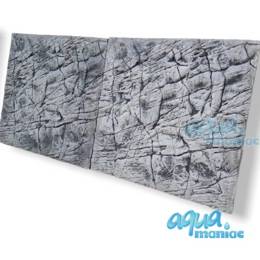 3D Foam Rock Grey Background Modules size 120x55cm