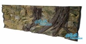 3D Root Background 239x56cm in 4 section to fit 8 foot by 2 foot tanks