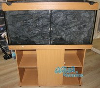 JUWEL Vision 260 3D grey rock background 117x54cm in 2 sections